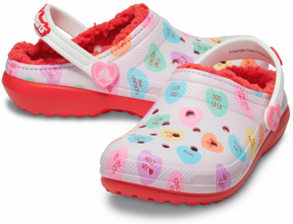 Kids Classic Lined Sweethhearts Clog 