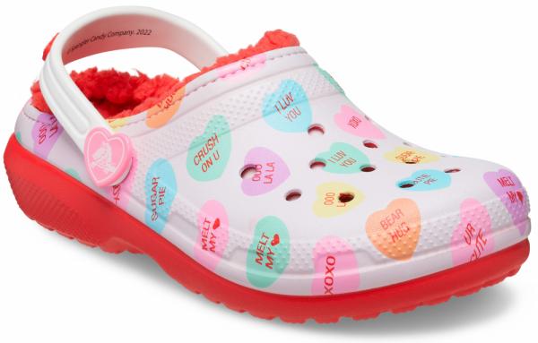 Kids Classic Lined Sweethhearts Clog 