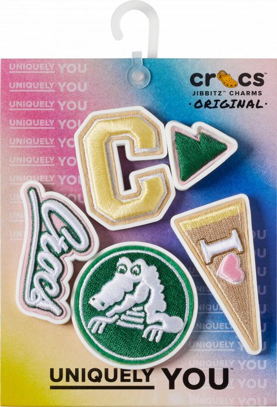 Crocs Varsity Patch 5 Pack